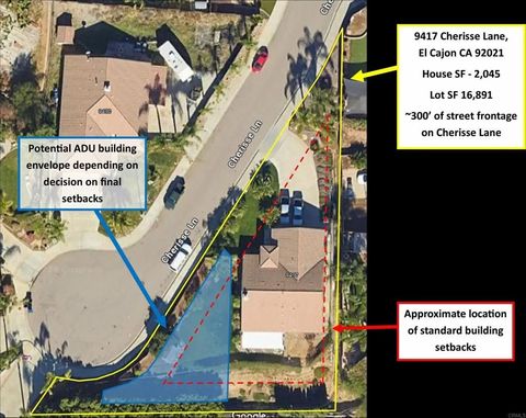 9417 Cherisse Lane El Cajon CA 92021