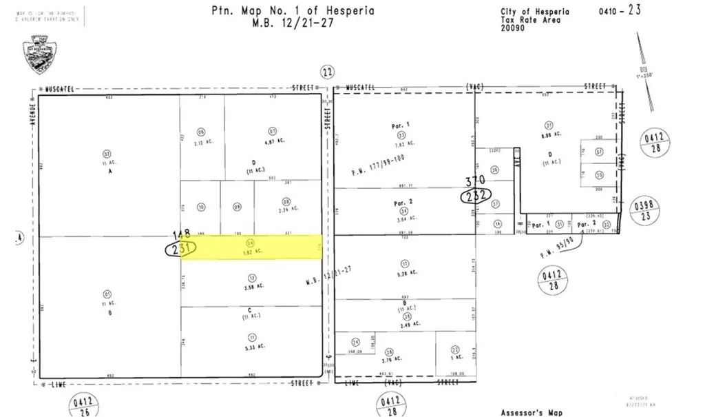 Photo of 0 G Ave, Hesperia, CA 92345 (MLS # HD26089515)