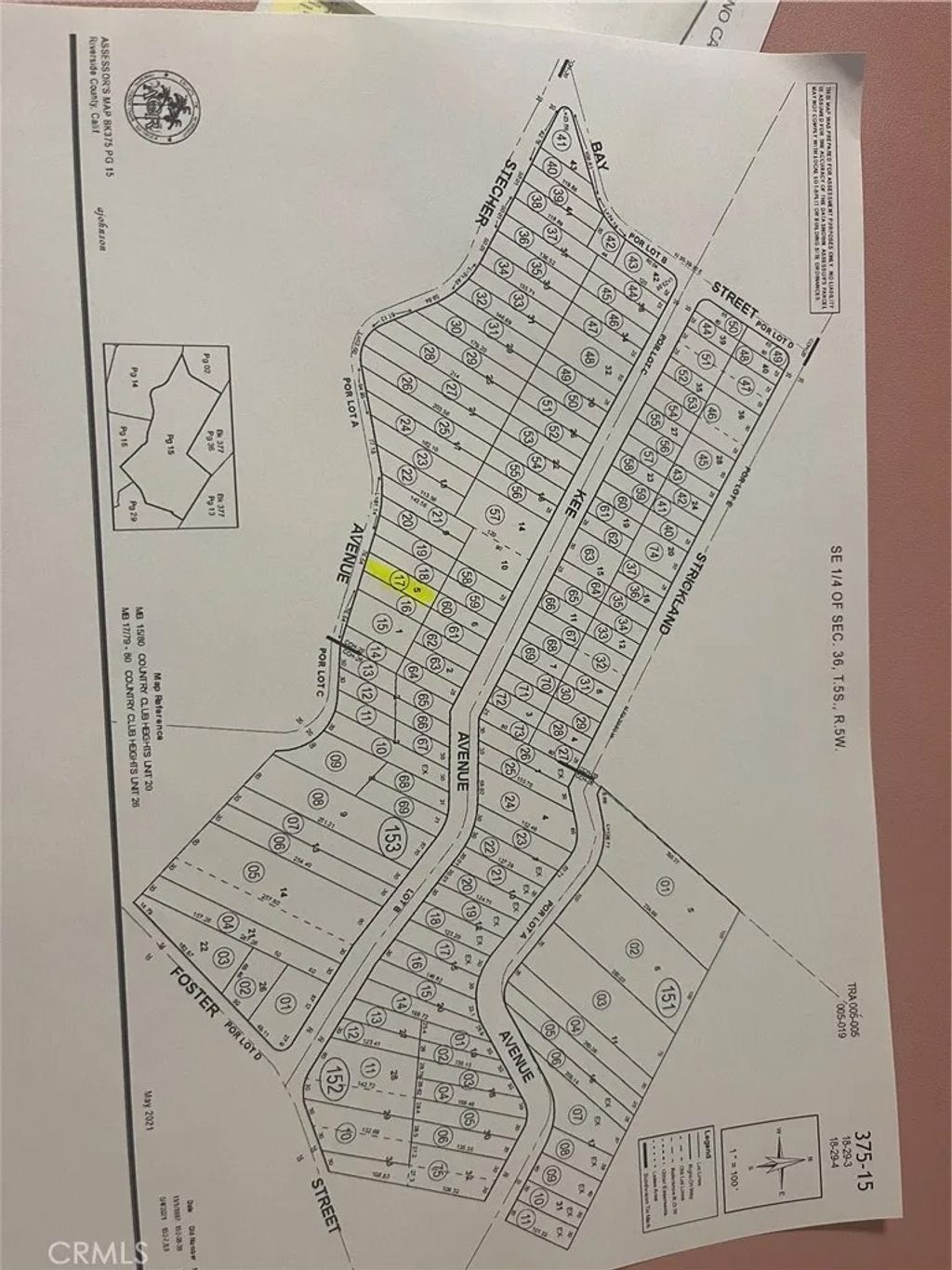 Photo of 0 Stecher Ave, Lake Elsinore, CA 92530 (MLS # SW25276738)