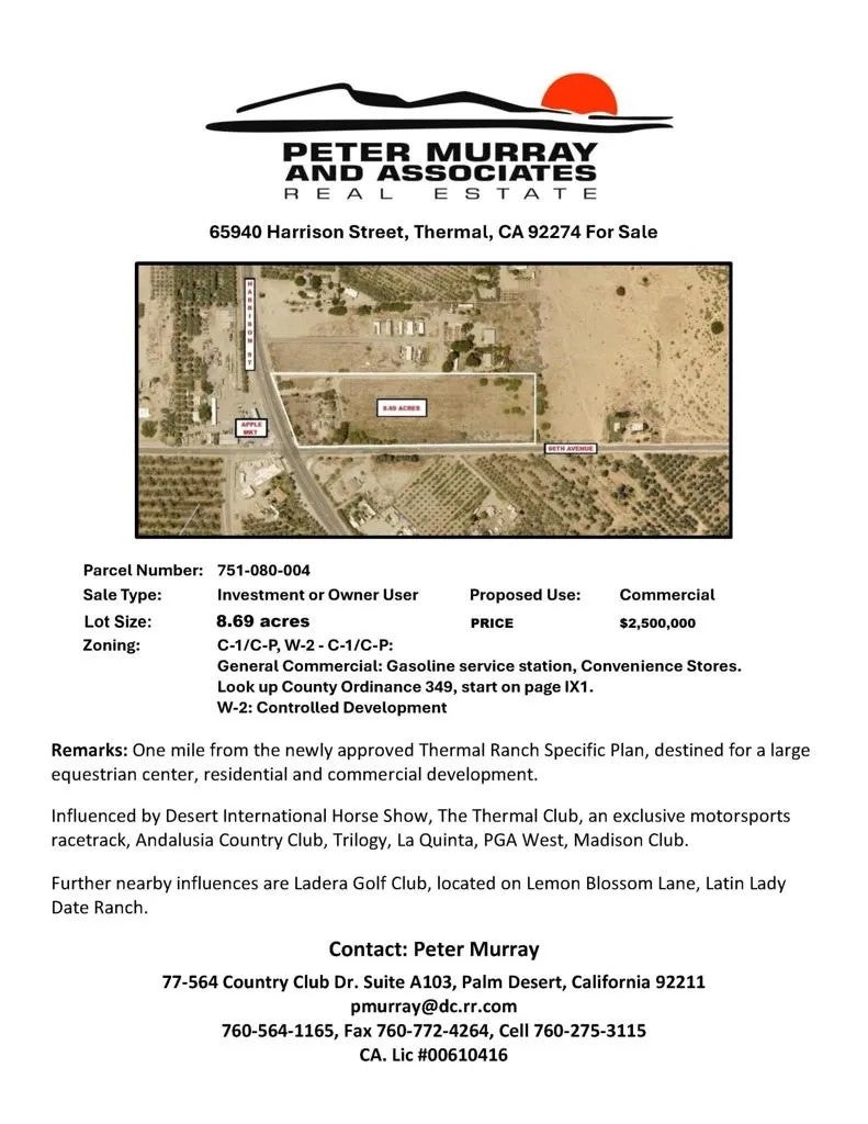 Photo of 65940 Ca-86, Thermal, CA 92274 (MLS # 219150115DA)