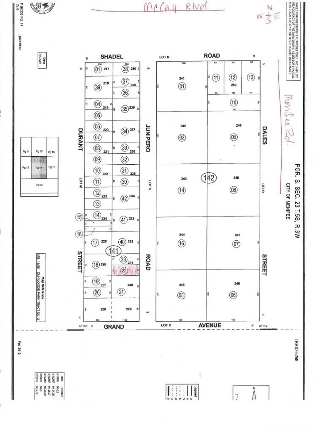 Photo of 0 Junipero, Menifee, CA 92585 (MLS # SW25159941)