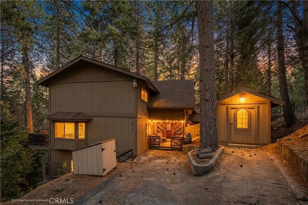 Photo of 875 Sierra Vista Drive, Twin Peaks, CA 92391 (MLS # IG26047411)