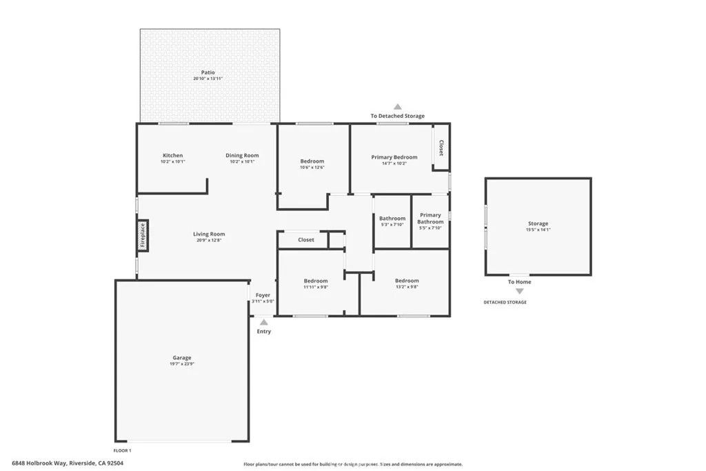 Photo of 6848 Holbrook Way, Riverside, CA 92504 (MLS # IV26010088)