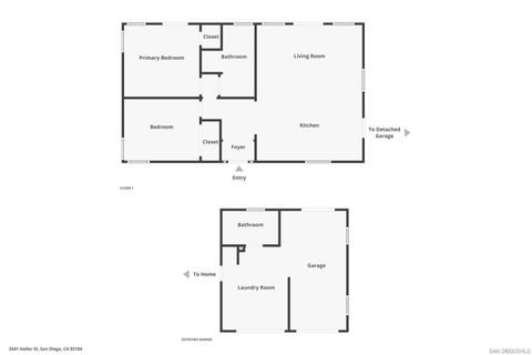 Tiny photo for 2541 Haller St, San Diego, CA 92104 (MLS # 250042437)