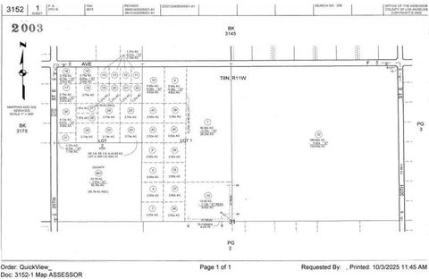 Photo of 0 E Ave F, Unincorporated, CA 93535 (MLS # HD25279869)