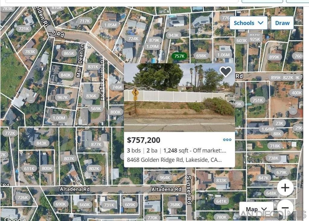 Photo of 8468 Golden Ridge Rd, Lakeside, CA 92040 (MLS # 250046196)