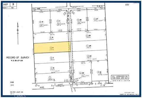 2 Near W Ave F8 Lancaster CA 93536
