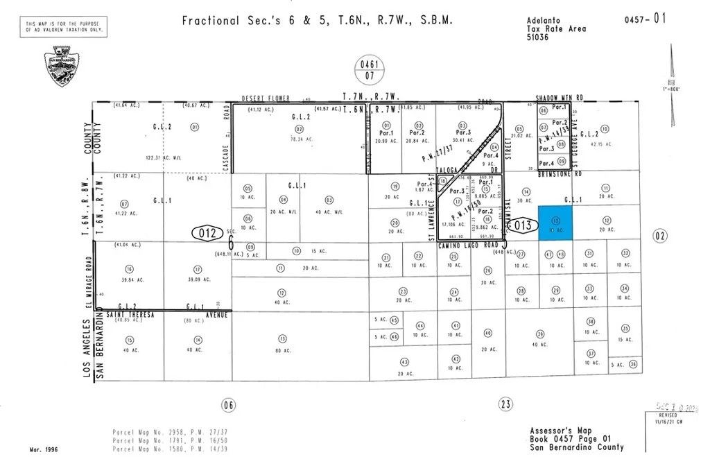 Photo of 0 Chamisal St, El Mirage, CA 92301 (MLS # HD26114390)
