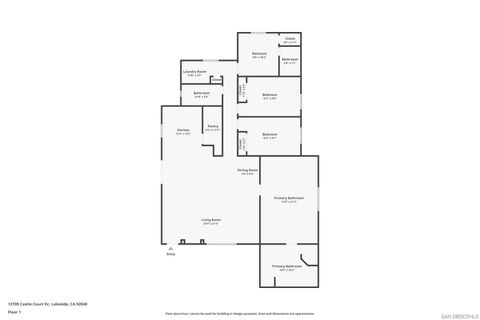 Tiny photo for 12709 Castle Court Dr, Lakeside, CA 92040 (MLS # 250042531)