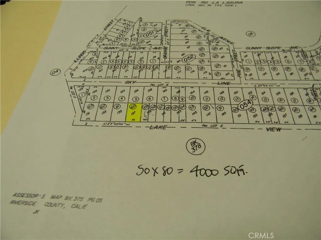 Photo of 0 Lake View Ave, Lake Elsinore, CA 92530 (MLS # SW26071070)