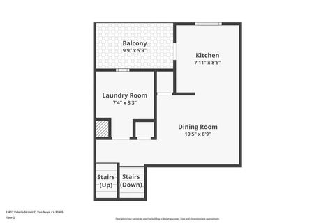 Tiny photo for 13617 Valerio Street #C, Van Nuys, CA 91405 (MLS # SR25243653)