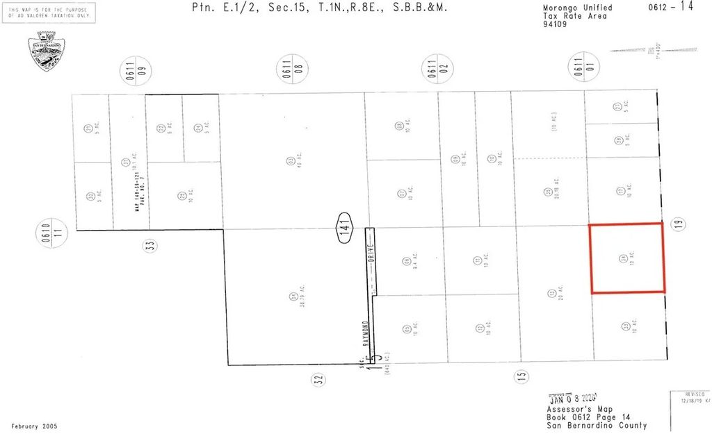 Photo of 0 West of Timothy Ave, 29 Palms, CA 92277 (MLS # IG25278726)