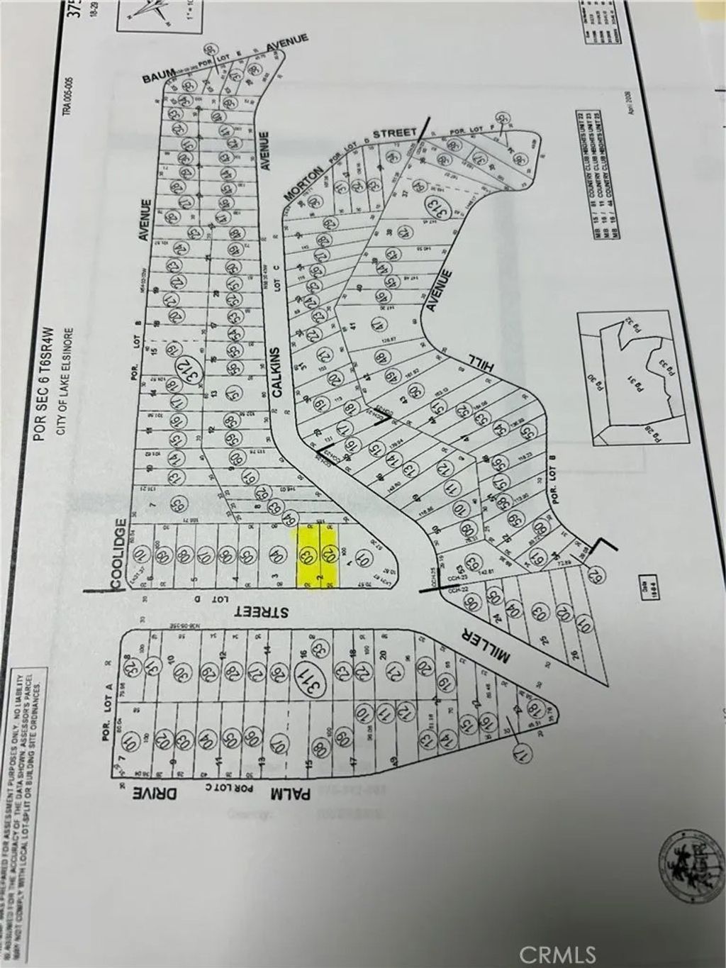 Photo of 0 Miller, Lake Elsinore, CA 92530 (MLS # SW26054573)