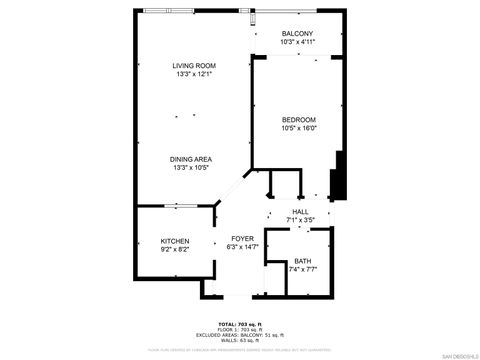 Tiny photo for 3890 Nobel Dr #1104, San Diego, CA 92122 (MLS # 250041116)