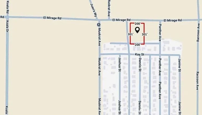0 El Mirage & Muskrat 1.36acres