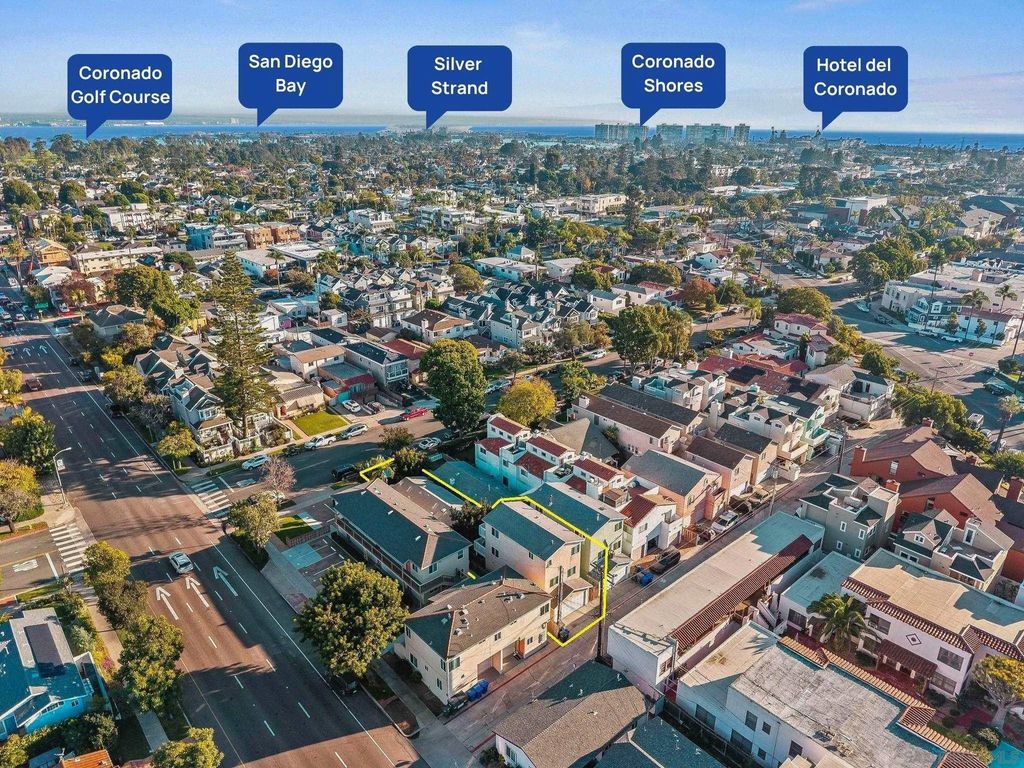 Photo of 406-408 &amp; 408B E Ave, Coronado, CA 92118 (MLS # 250045788)