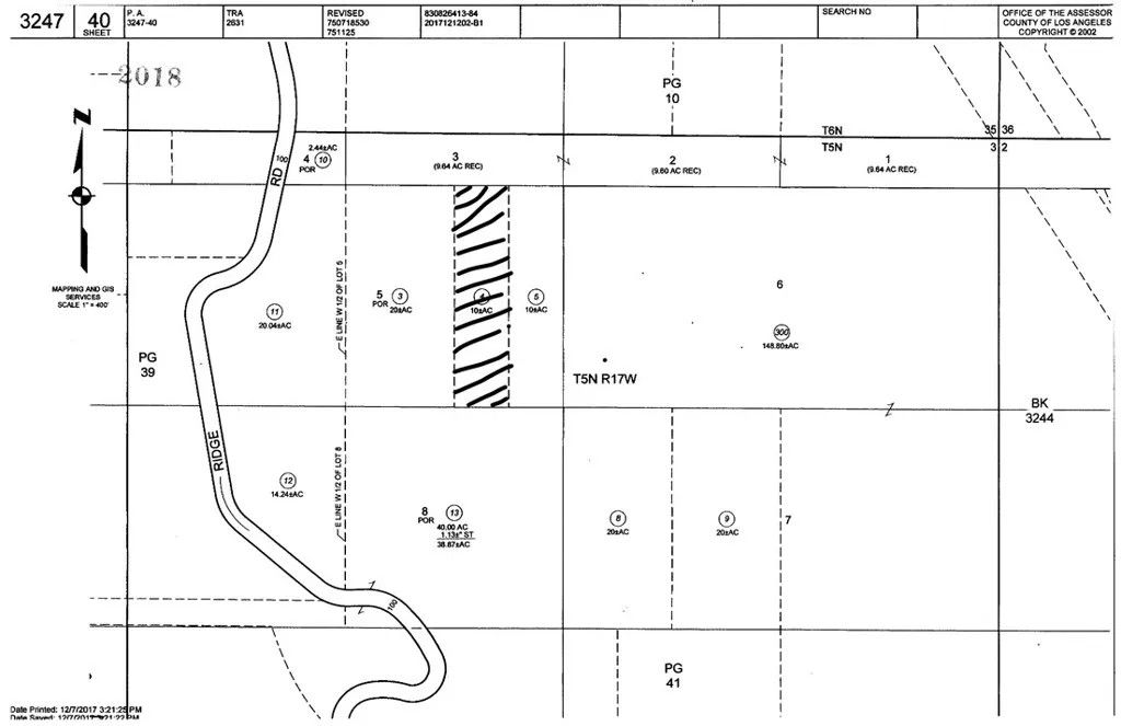 Photo of 0 Vac Ridge Road, Castaic, CA 91384 (MLS # SR26012684)