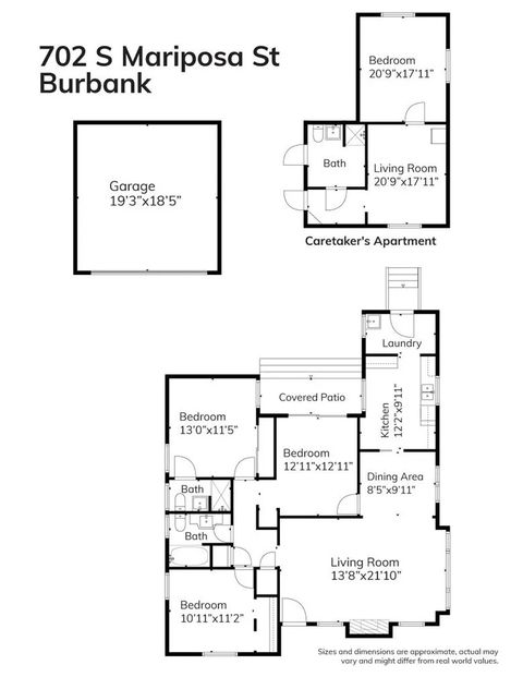 Photo of 702 S Mariposa Street, Burbank, CA 91506 (MLS # BB25235201)