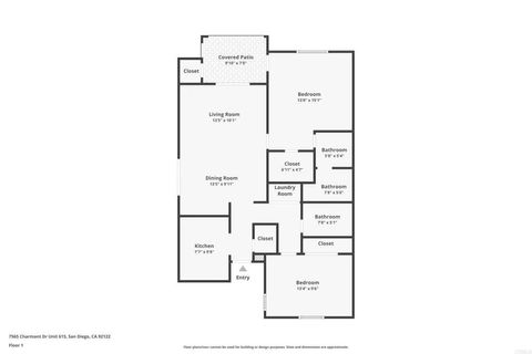Tiny photo for 7565 Charmant Dr #615, San Diego, CA 92122 (MLS # NDP2510196)