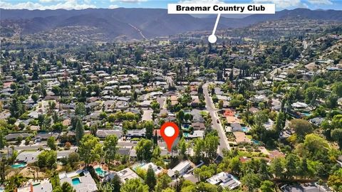 Tiny photo for 4676 Arriba Drive, Tarzana, CA 91356 (MLS # TR25246107)