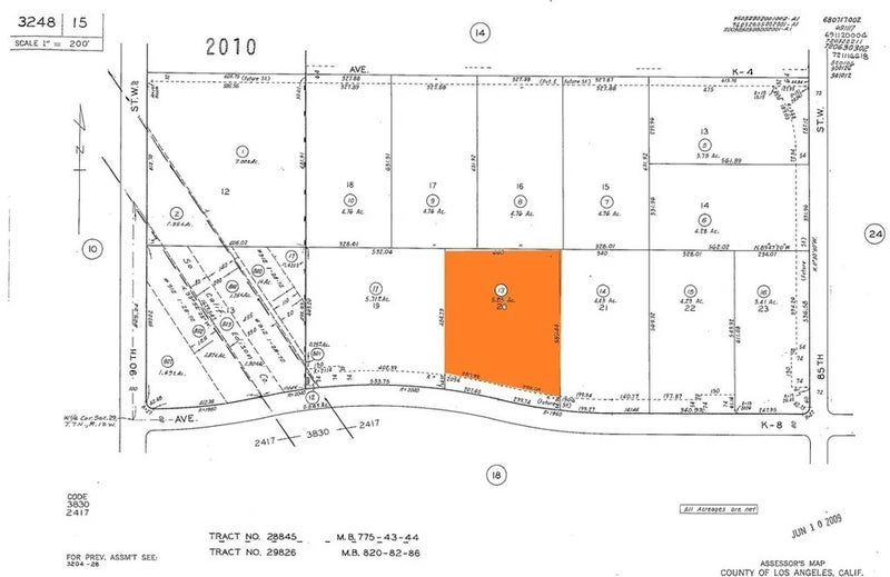 0 W Avenue K8 / 87th St W