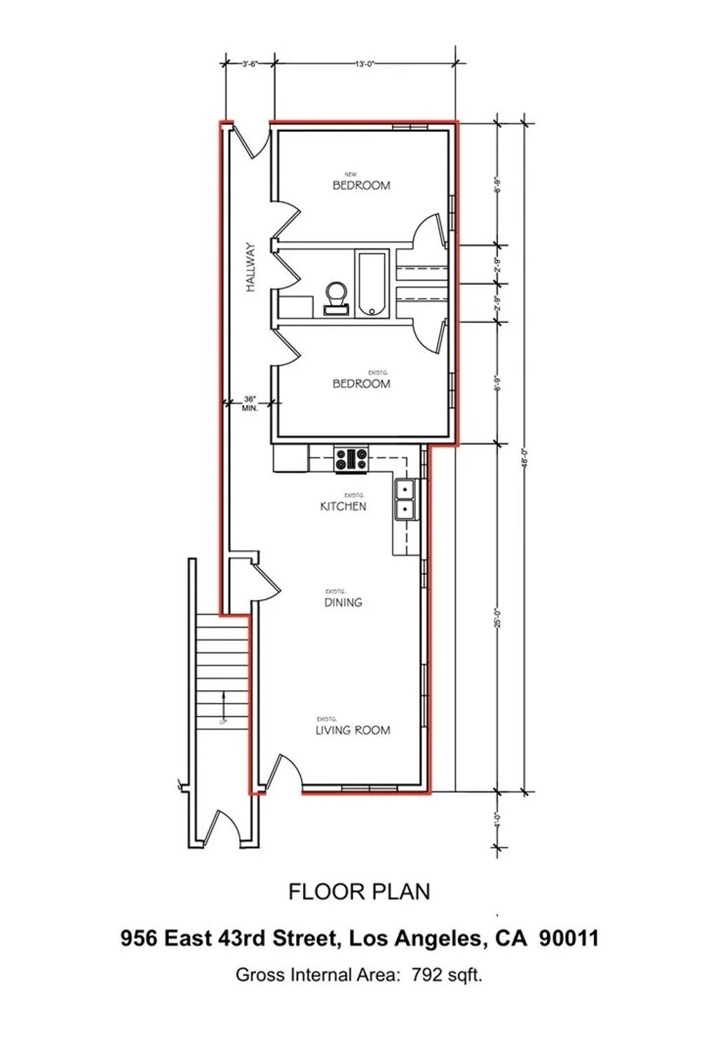 Photo of 956 E 43rd, Los Angeles, CA 90011 (MLS # DW26066226)