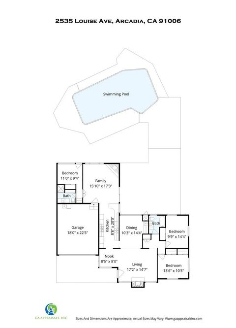Tiny photo for 2535 Louise Avenue, Arcadia, CA 91006 (MLS # AR25246694)