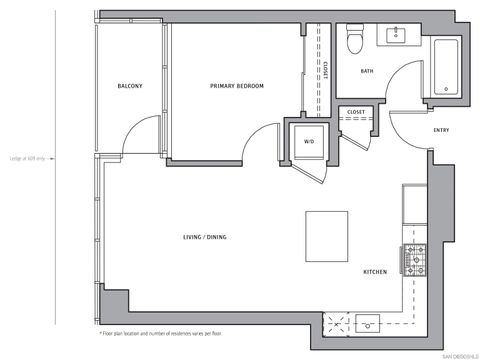 Tiny photo for 1160 9th Ave #1909, San Diego, CA 92101 (MLS # 250038378)