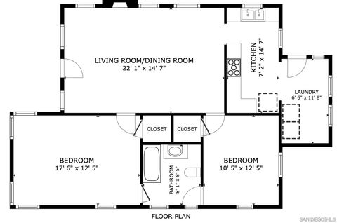 Tiny photo for 3891 Superba St, San Diego, CA 92113 (MLS # 250041160)