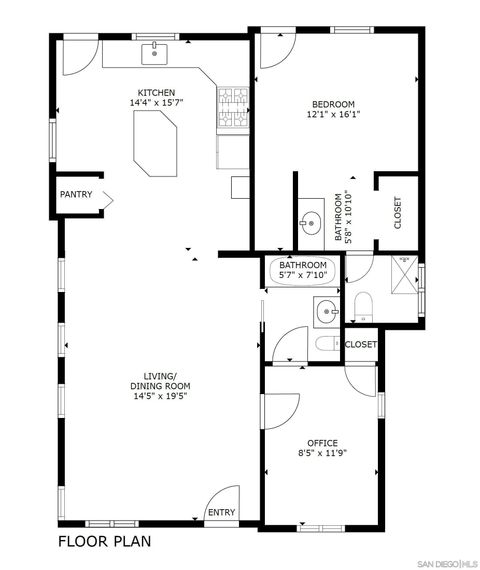 Tiny photo for 3352 Redwood St, San Diego, CA 92104 (MLS # 250042773)