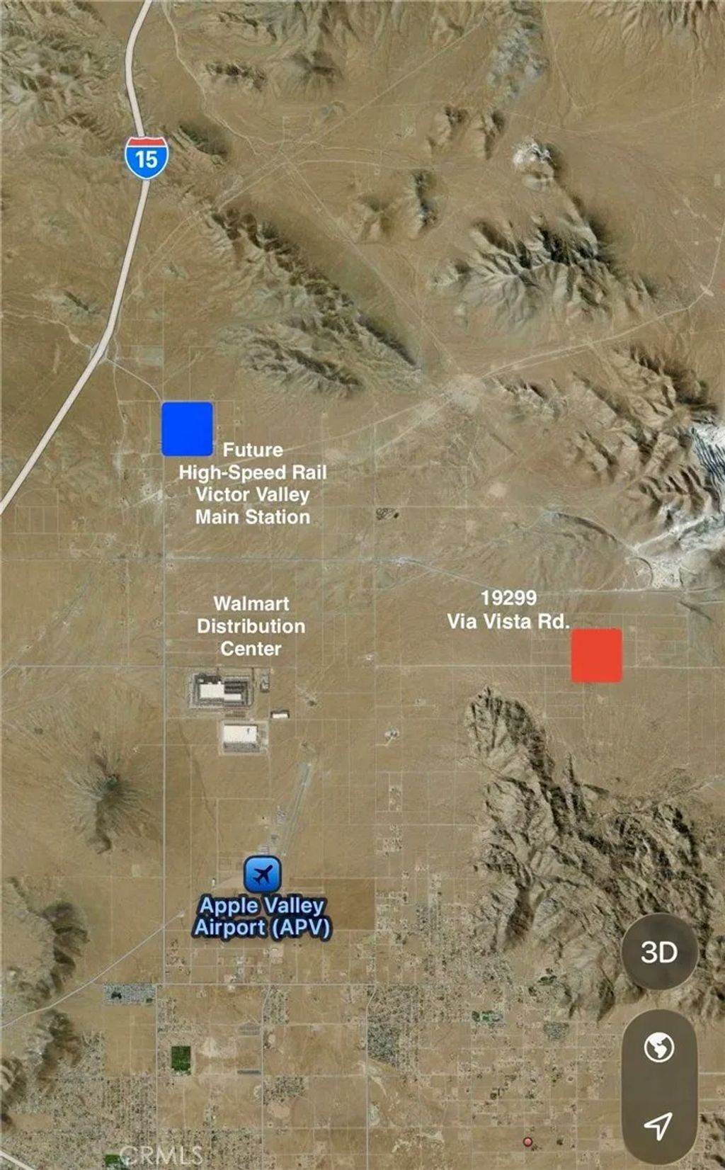 Photo of 19299 Via Vista, Apple Valley, CA 92307 (MLS # TR25278240)