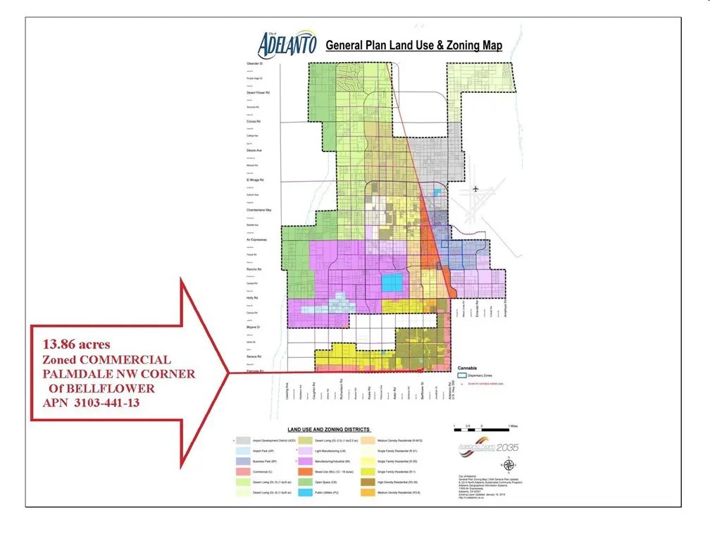 0 Palmdale N/W Bellflower 13.86ac