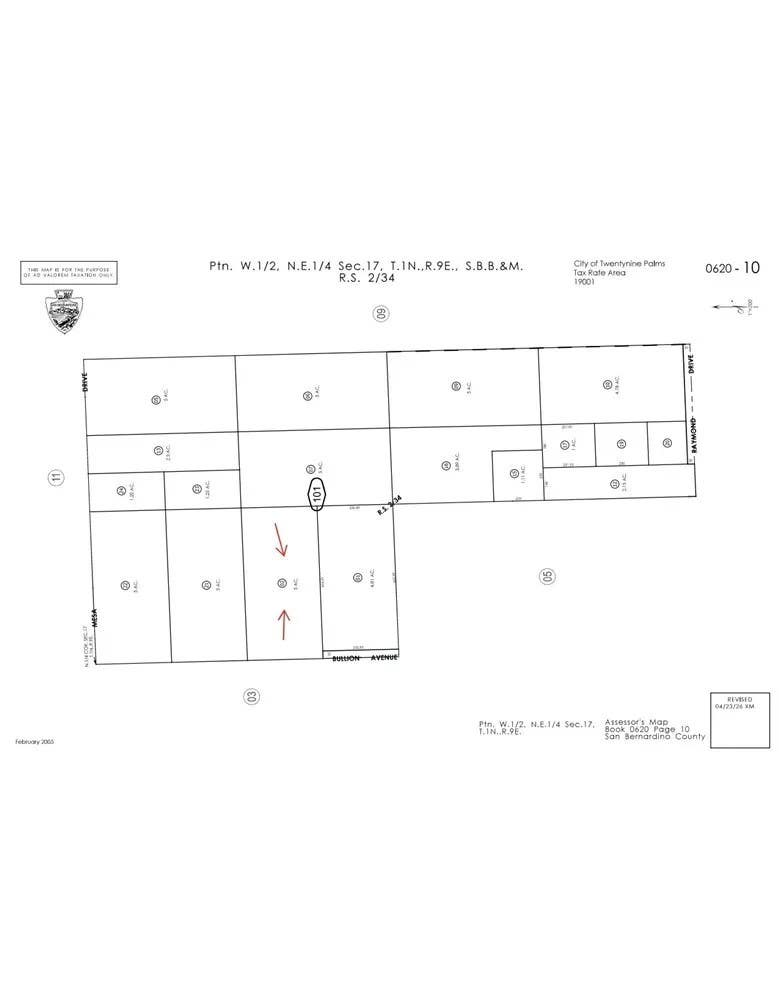 Photo of 0 Bullion, 29 Palms, CA 92277 (MLS # SR26123569)