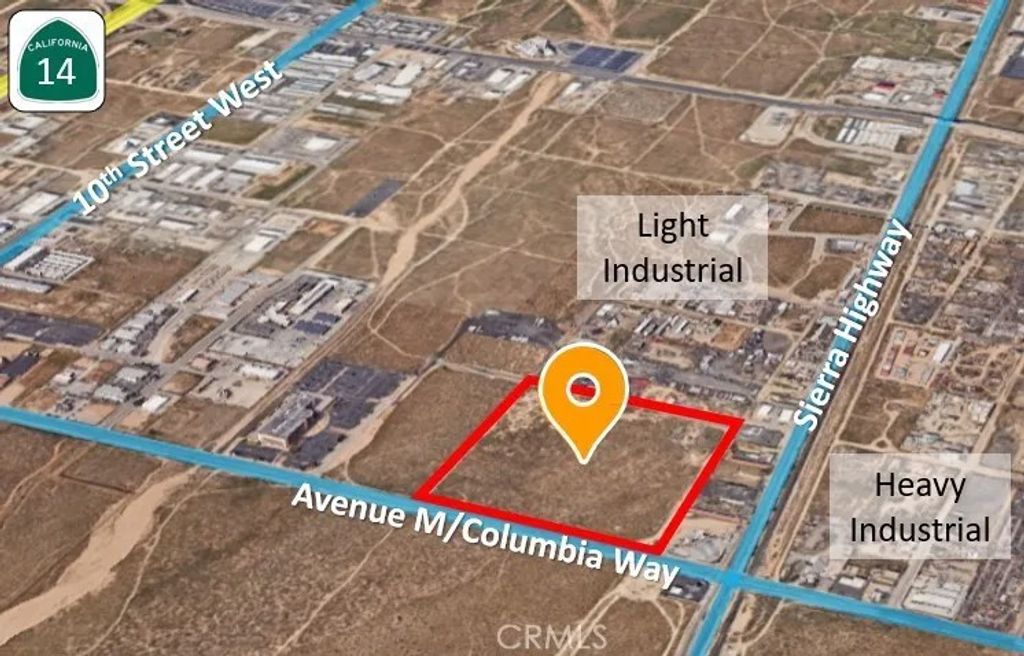 Photo of 0 Ave M VIC Division St, Lancaster, CA 93534 (MLS # SR26000743)