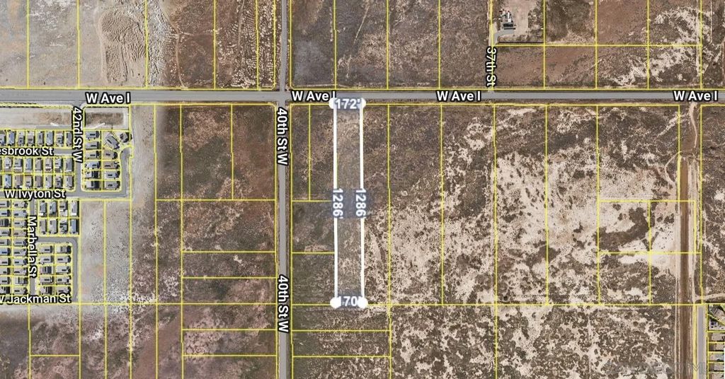 Photo of Ave I Vic W 40th St, Lancaster, CA 93535 (MLS # 260011574)