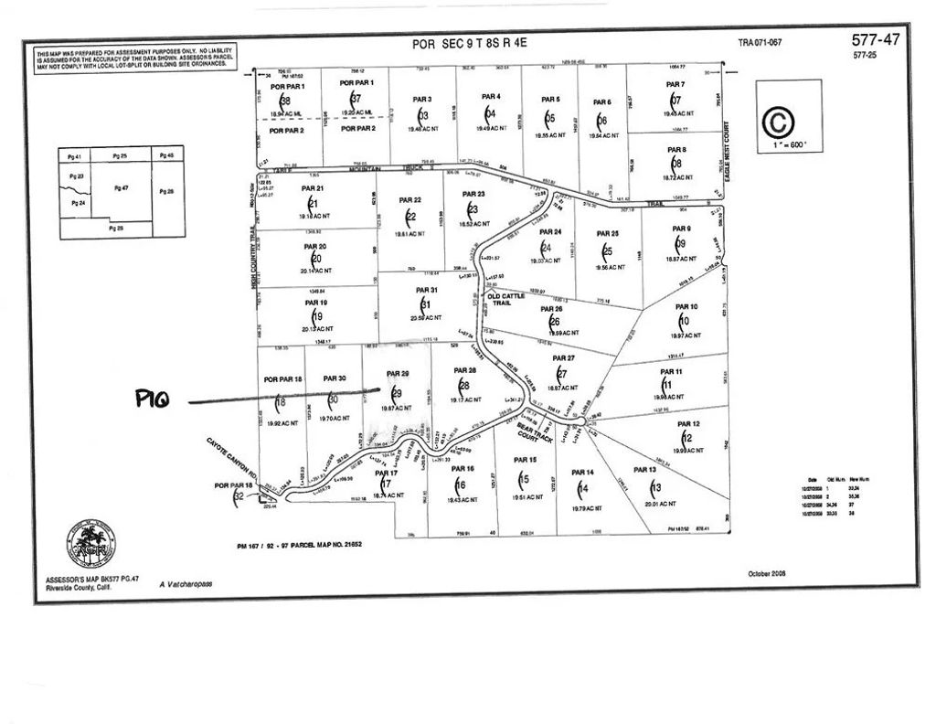 Photo of 0 Old Cattle Trail, Anza, CA 92539 (MLS # HD26030858)