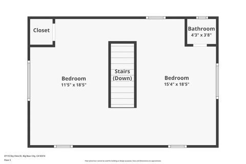 Tiny photo for 47115 Sky View Drive, Big Bear Lake, CA 92314 (MLS # IG26012510)