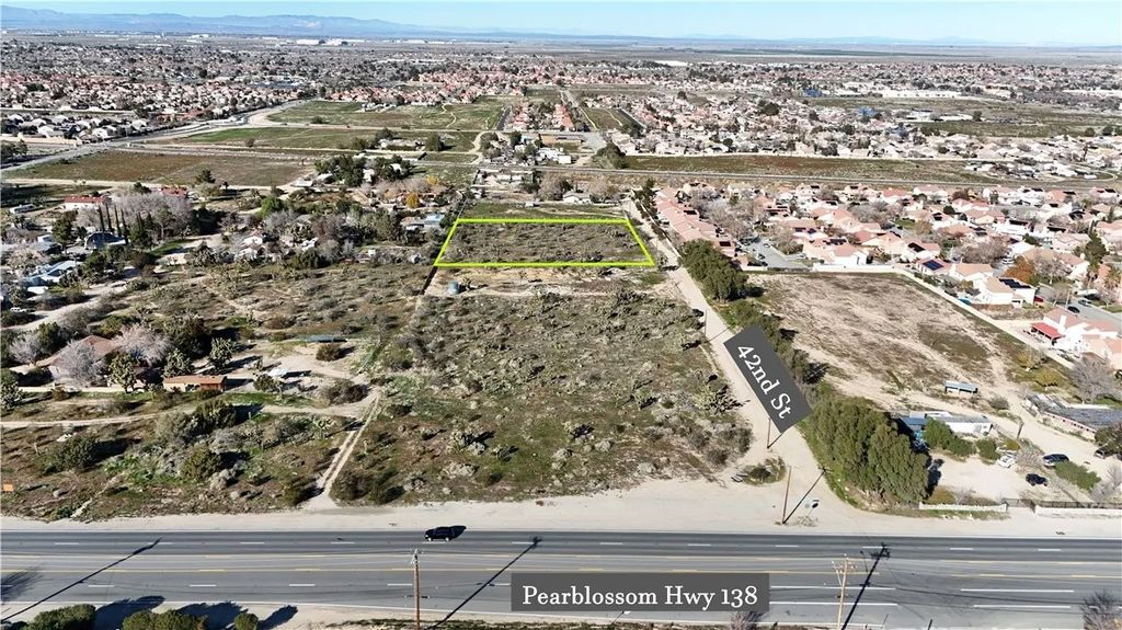 Photo of 0 42nd Ste/Vic Pearblossom Hwy, Palmdale, CA 93550 (MLS # IV26009944)