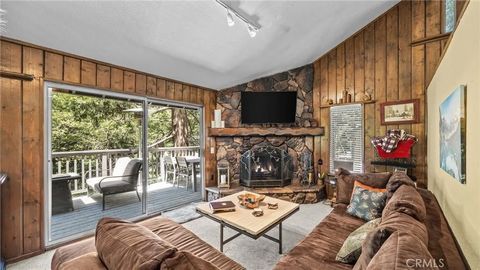 Tiny photo for 582 Kuffel Canyon Road, Lake Arrowhead, CA 92352 (MLS # CV25238913)