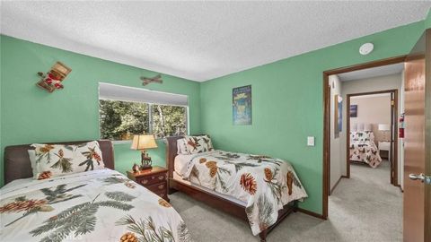 Tiny photo for 582 Kuffel Canyon Road, Lake Arrowhead, CA 92352 (MLS # CV25238913)