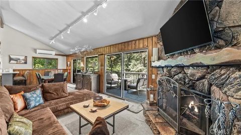 Tiny photo for 582 Kuffel Canyon Road, Lake Arrowhead, CA 92352 (MLS # CV25238913)