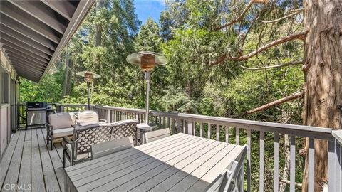 Tiny photo for 582 Kuffel Canyon Road, Lake Arrowhead, CA 92352 (MLS # CV25238913)