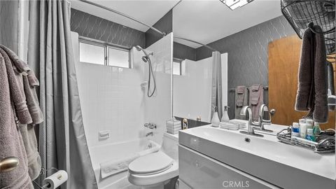 Tiny photo for 582 Kuffel Canyon Road, Lake Arrowhead, CA 92352 (MLS # CV25238913)