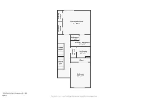 Tiny photo for 11324 W Raitt Lane, North Hollywood, CA 91606 (MLS # PF25248187)