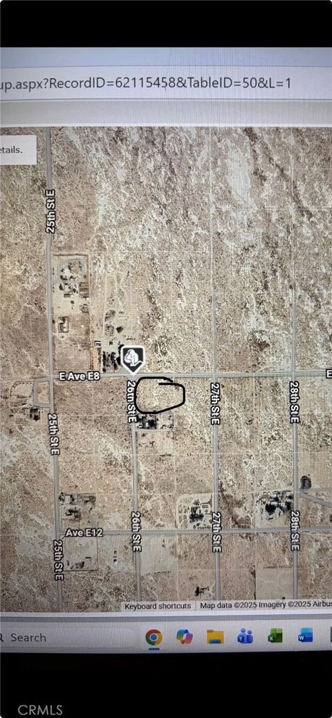 0 26TH ST EAST & AVE E-8 Lancaster CA 93535