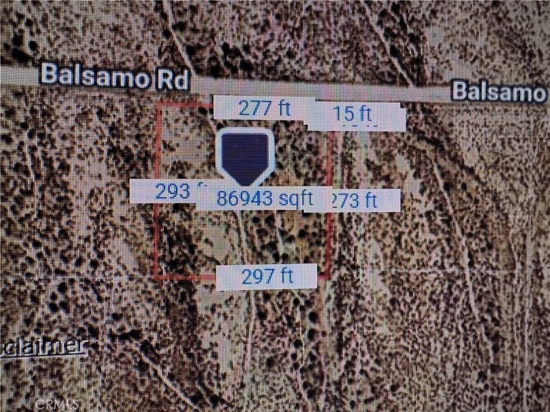 2 ACRES OFF BALSAMO