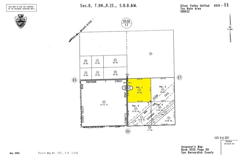 Photo of 0 Near Hidden Springs, Newberry Springs, CA 92365 (MLS # SW25247032)