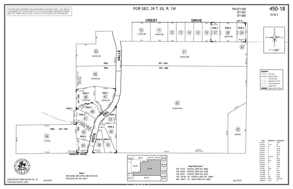 Photo of 0 Vista Del Valle, Hemet, CA 92544 (MLS # SW26015605)