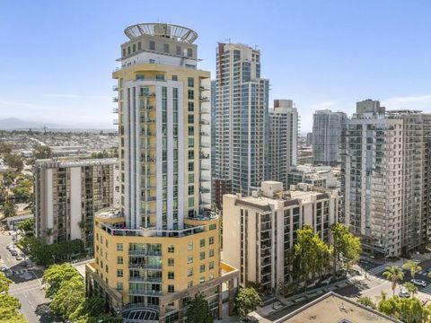 Tiny photo for 801 Ash St #302, San Diego, CA 92101 (MLS # 250036933)