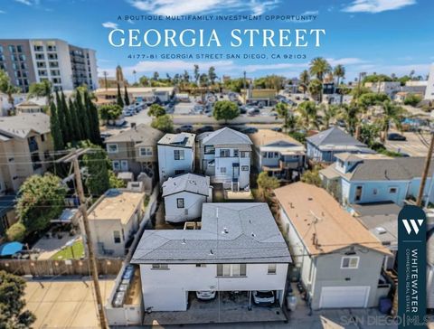 4177-81 Georgia St San Diego CA 92103